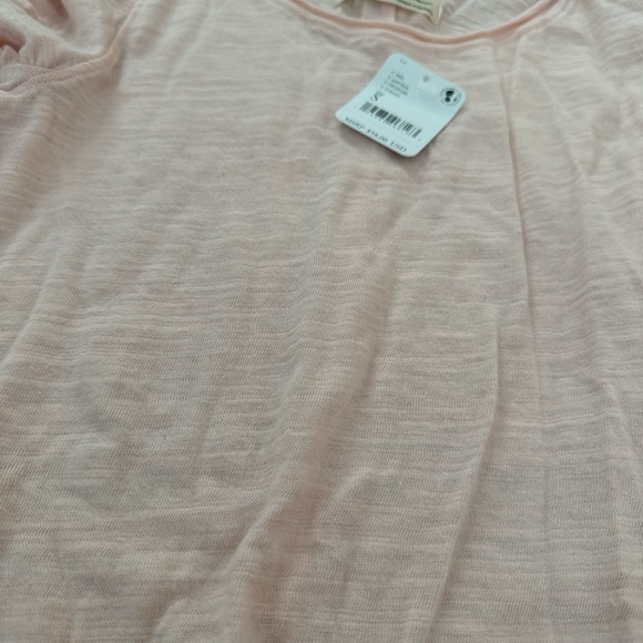 Pink Ruched Sleeve Top - Picture 6 of 6